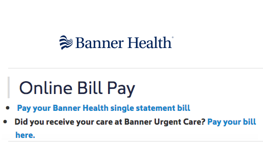 banner health bill pay