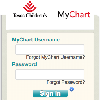 Texas Childrens My Chart