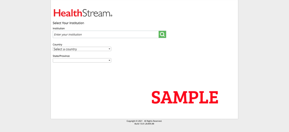 HCA Healthstream Login