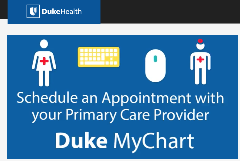 Duke Health My Chart