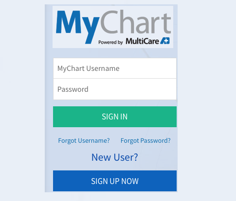 Multicare My Chart