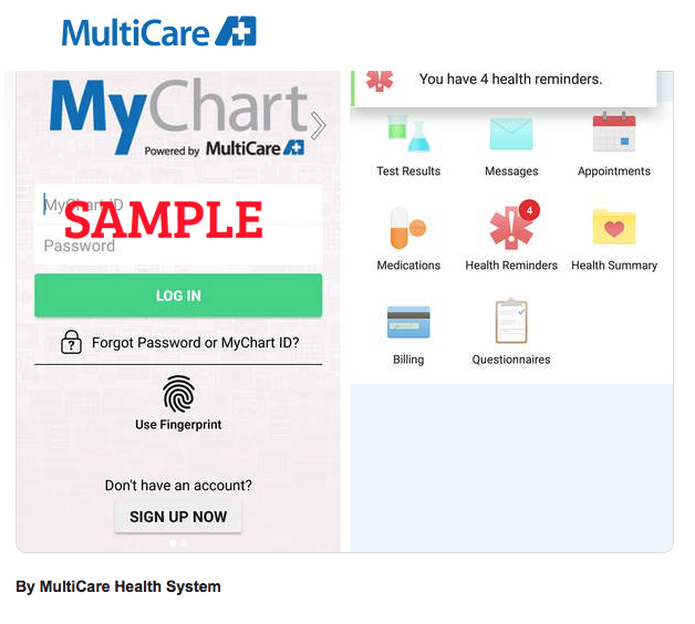 Multicare My Chart