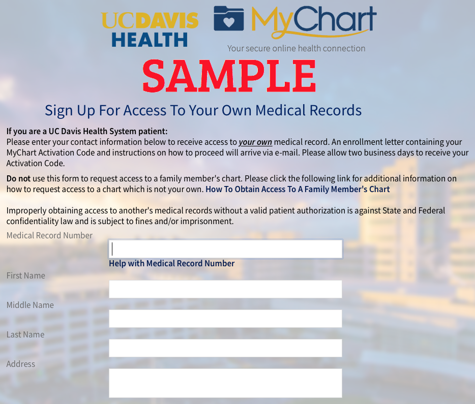 Uc Davis My Chart Online