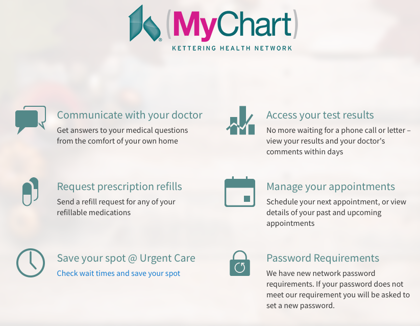 Kettering My Chart App