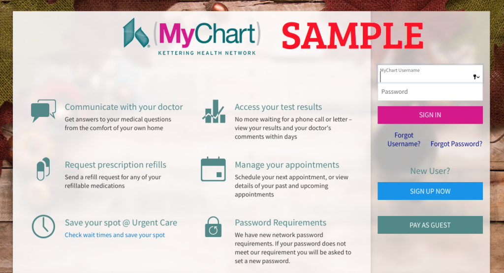 Kettering My Chart App