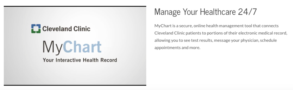 Cleveland Clinic Org My Chart