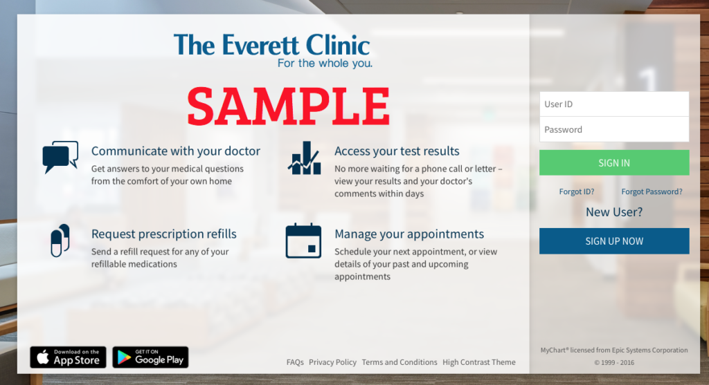 Everett Clinic My Chart App