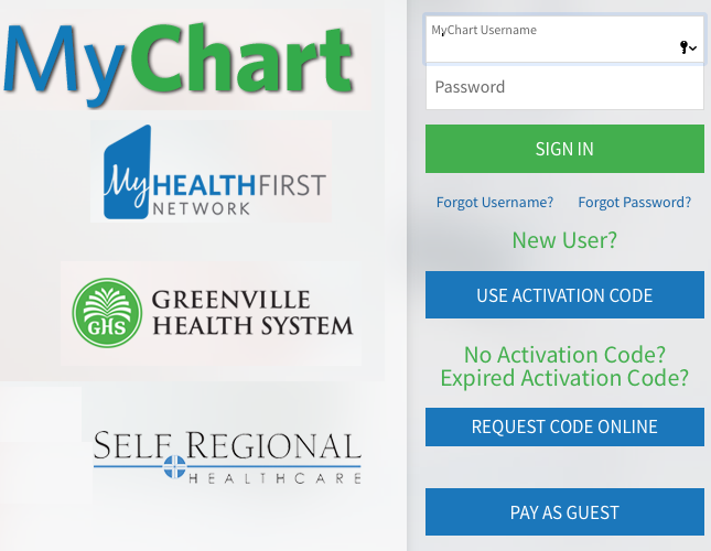 Greenville Health System My Chart