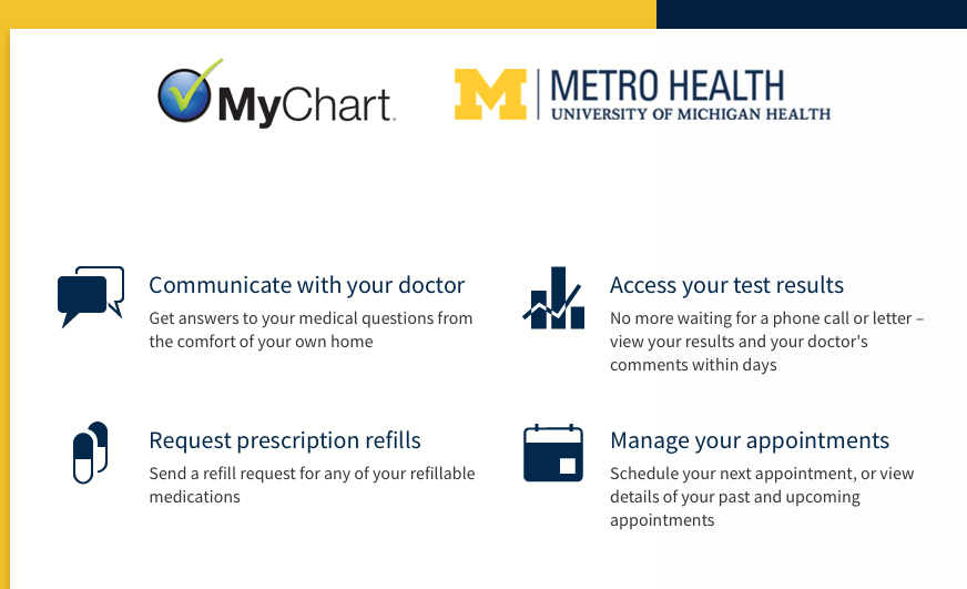 My Chart Metro Health Michigan