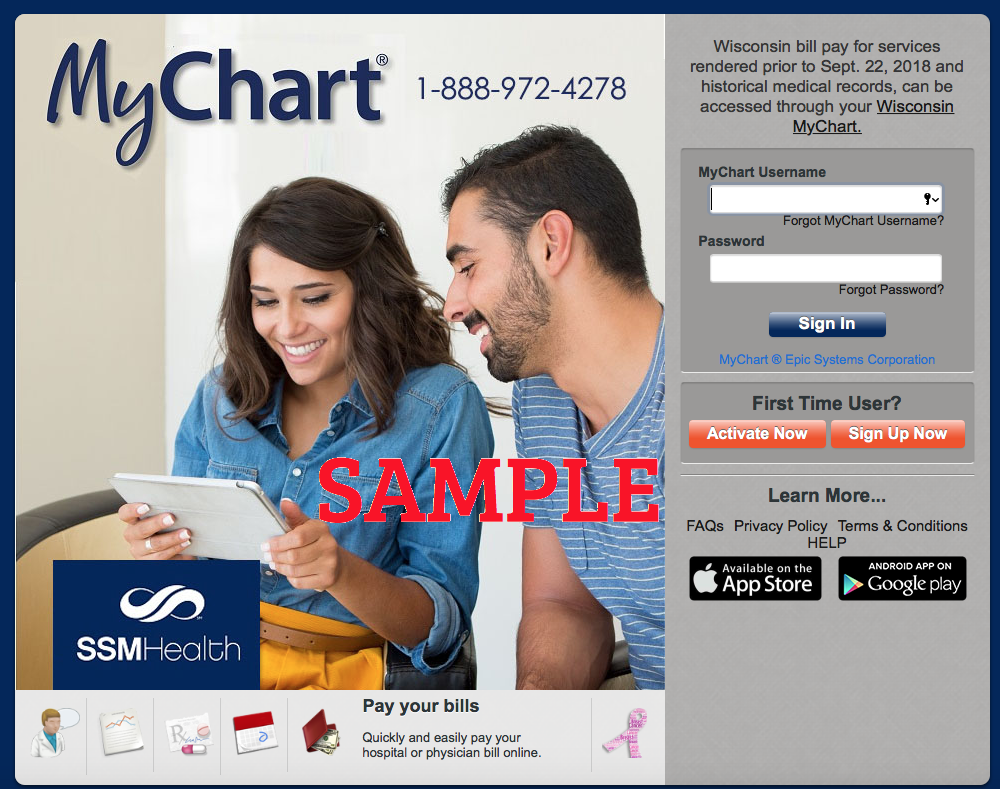 Ssm My Chart Support