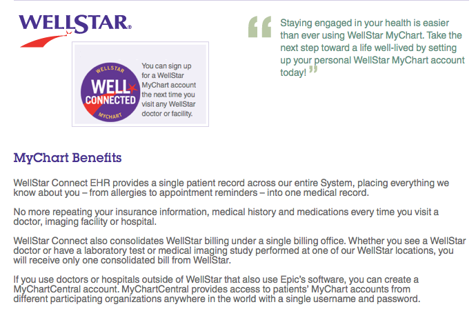 Wellstar My Chart Activation Code