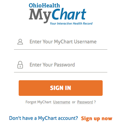 Ohio Health My Chart Login