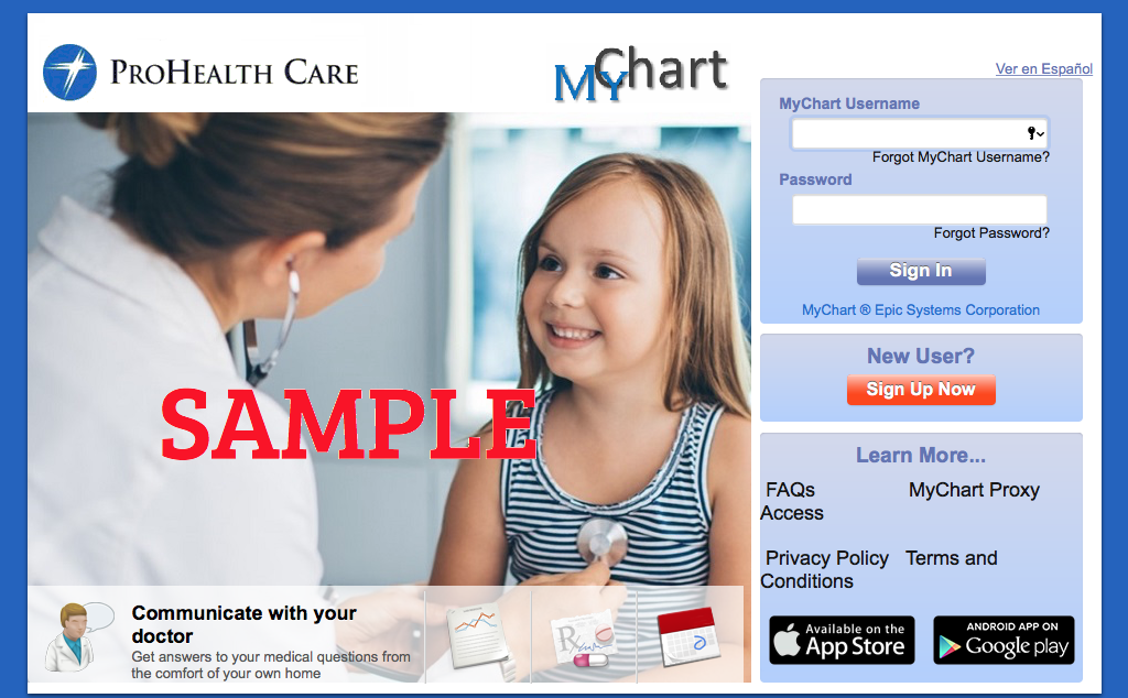 Prohealth Care My Chart