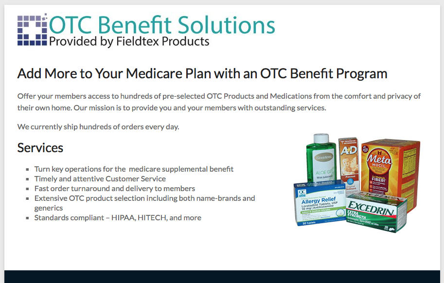 www.otcbenefitsprogram.com | OTC Benefit Solutions 1