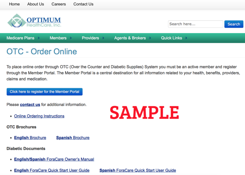 www.youroptimumhealthcare.com/otc-order-online | Optimum