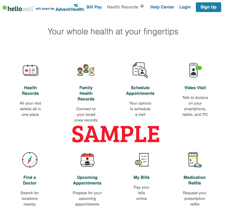 AdventHealth HelloWell Portal Login / Sign In