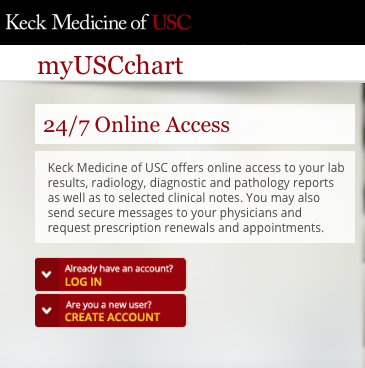 My Usc Chart