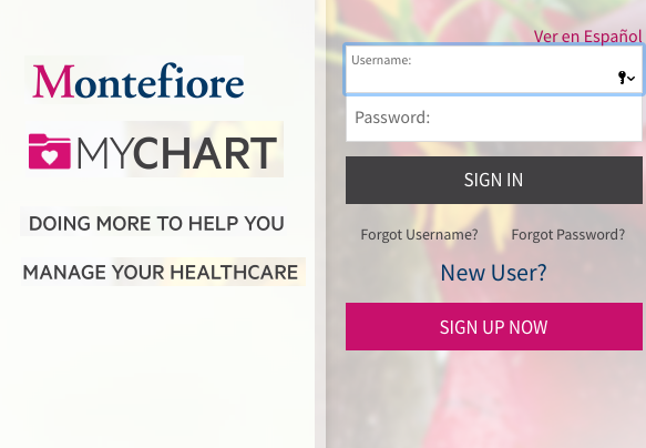 Montefiore Org My Chart