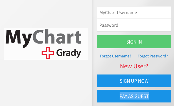 grady mychart