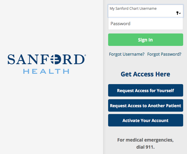 My Chart Sanford Health