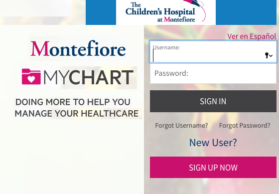 My Chart Montefiore App