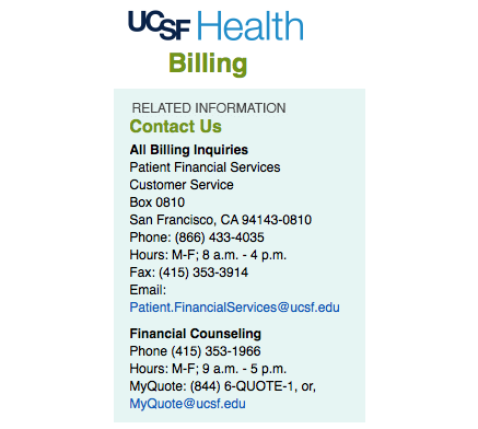 Ucsf My Chart Login