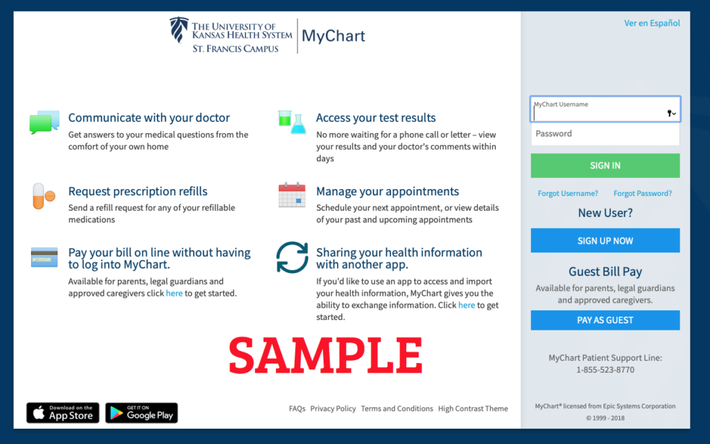 Ku My Chart Login