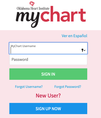 Oklahoma Heart My Chart