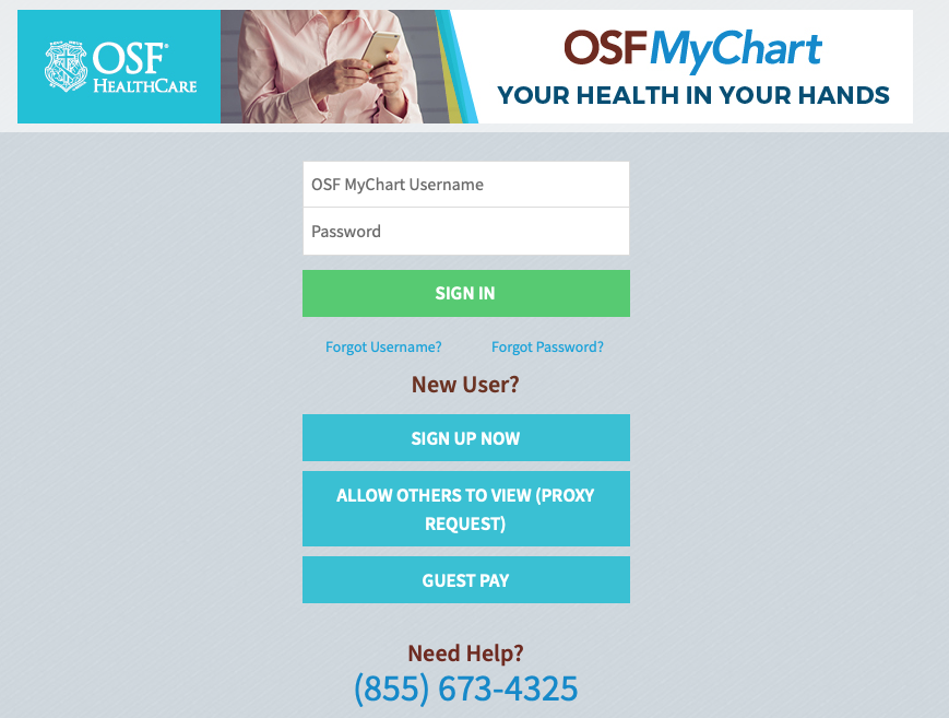 Osf My Chart Sign Up