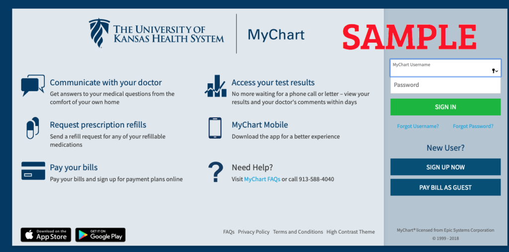 Ku Medical My Chart