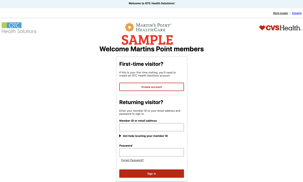 cvs.com/otchs/martinspoint | Martin's Point Healthcare