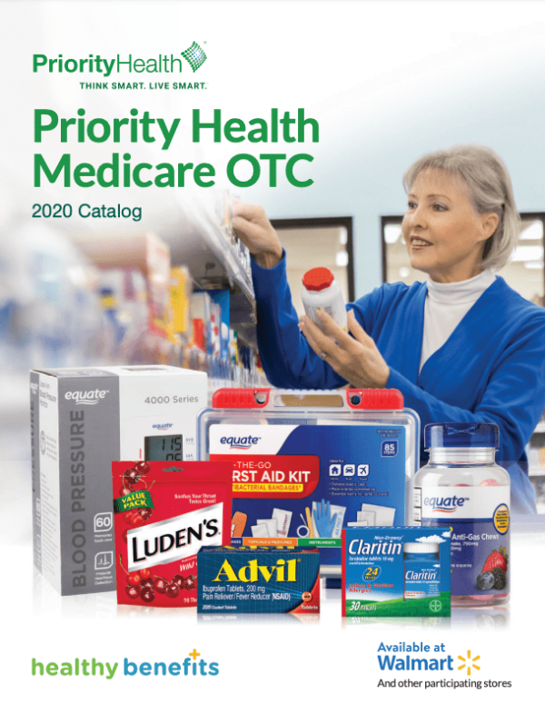 2020 Priority Health Medicare OTC Catalog 600x775 